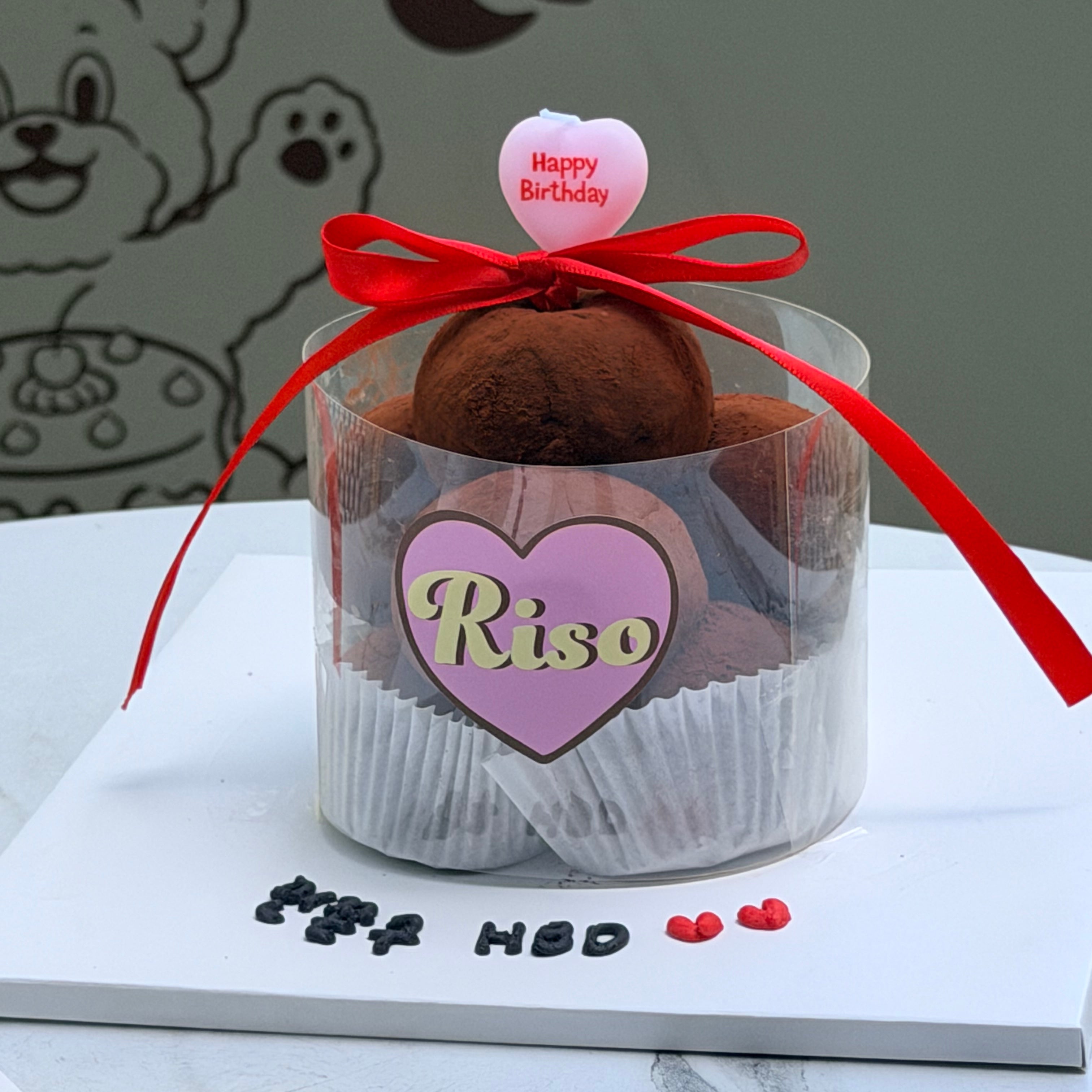 Dubai Mochi Bite Cake