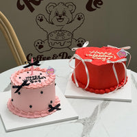 Heart Valentine's Day Cake