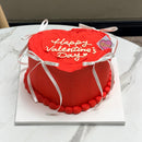 Heart Valentine's Day Cake