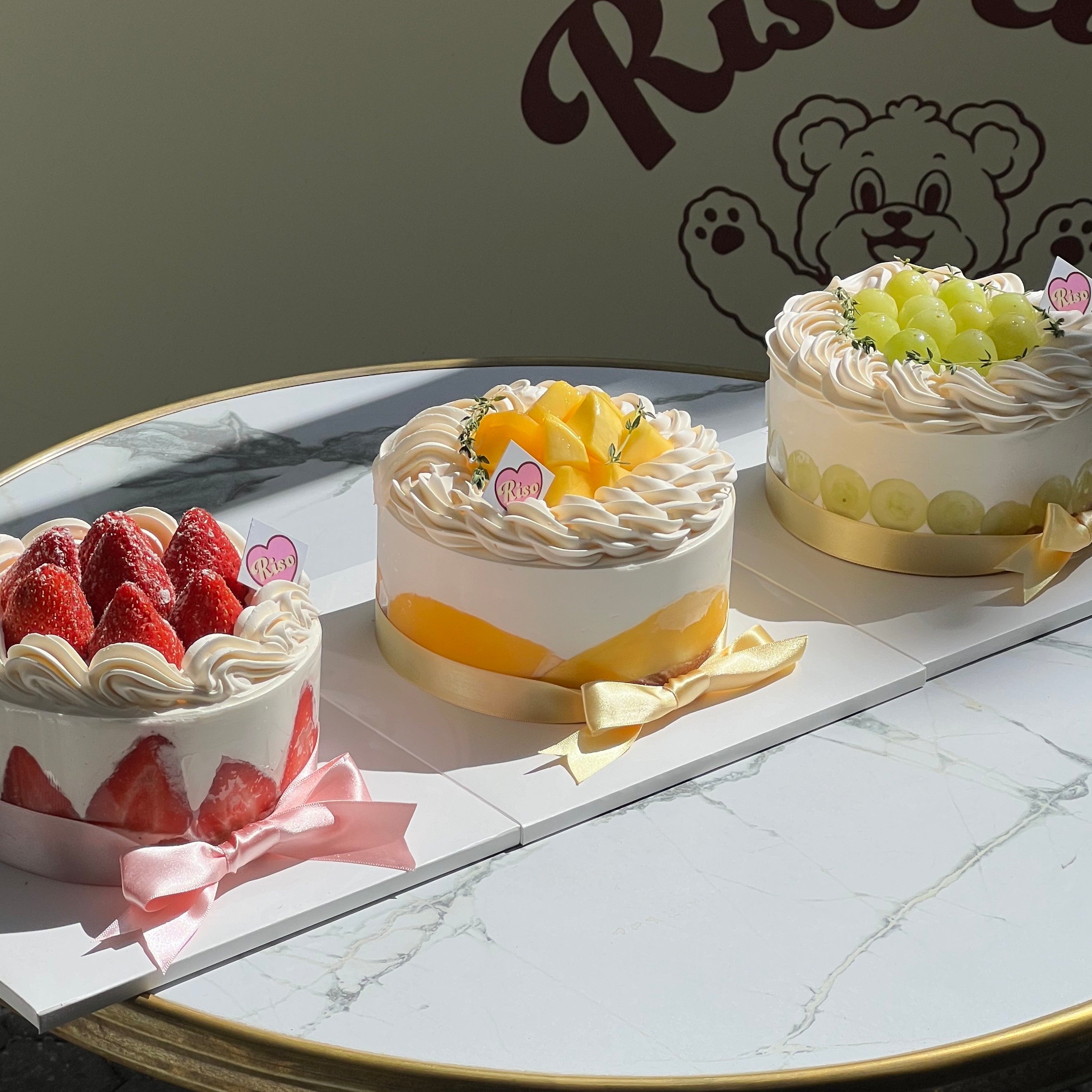 [SOLD OUT] Fresh Cream Grapes Cake