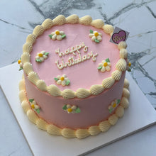 Load image into Gallery viewer, Daisy Cake (Round/Heart)
