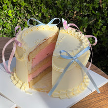 Load image into Gallery viewer, [Gender Reveal] Ballet Core Cake
