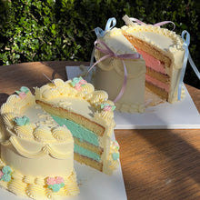 Load image into Gallery viewer, [Gender Reveal] Vintage Core Cake
