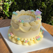 Load image into Gallery viewer, [Gender Reveal] Vintage Core Cake
