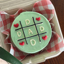 2025 Father's Day Tic-Tac-Dad Lunch Box Cake