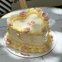 Load image into Gallery viewer, Rose Pearl Cake (Round/Heart)

