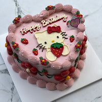 Hello Kitty Cake (Round/Heart)