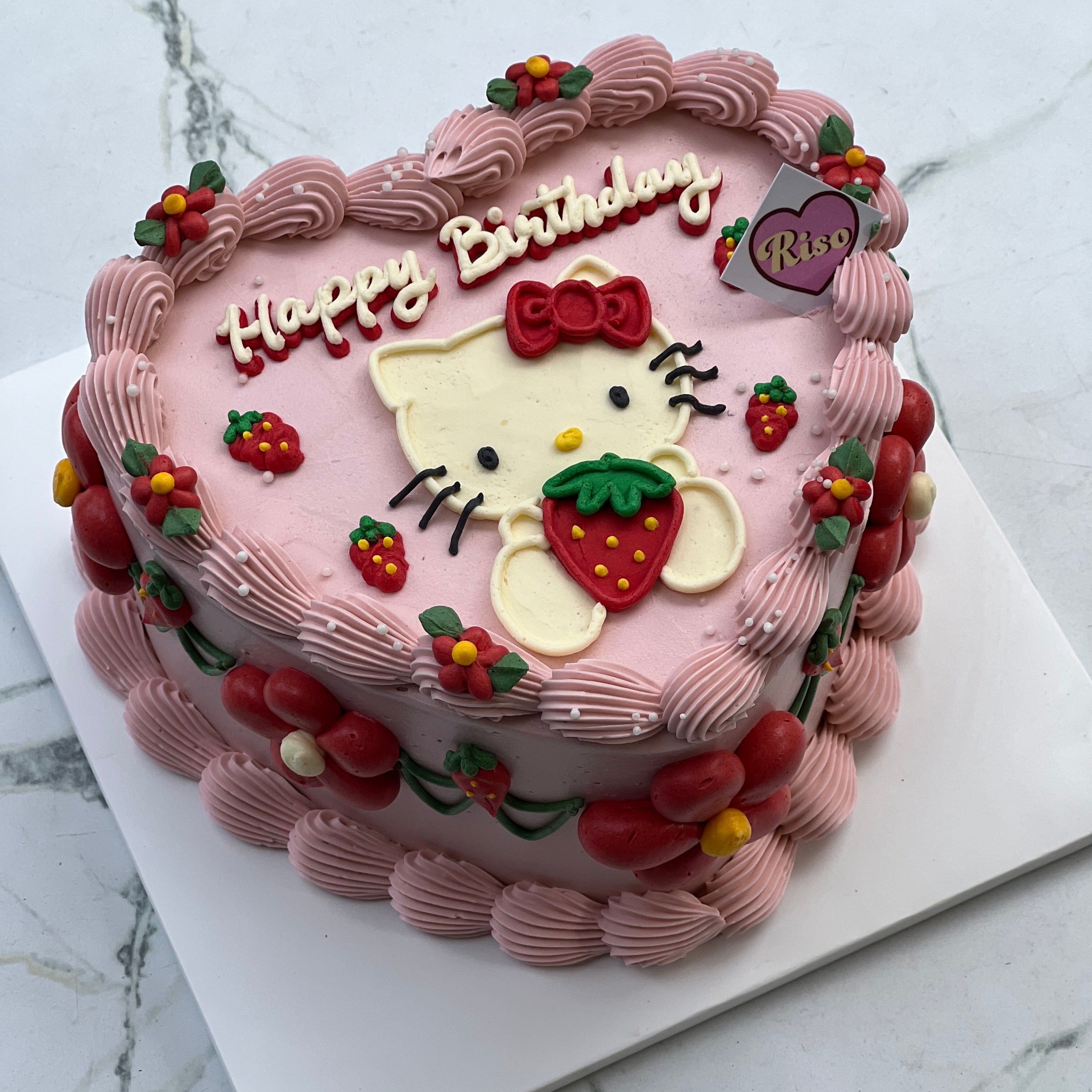 Hello Kitty Cake (Round/Heart)