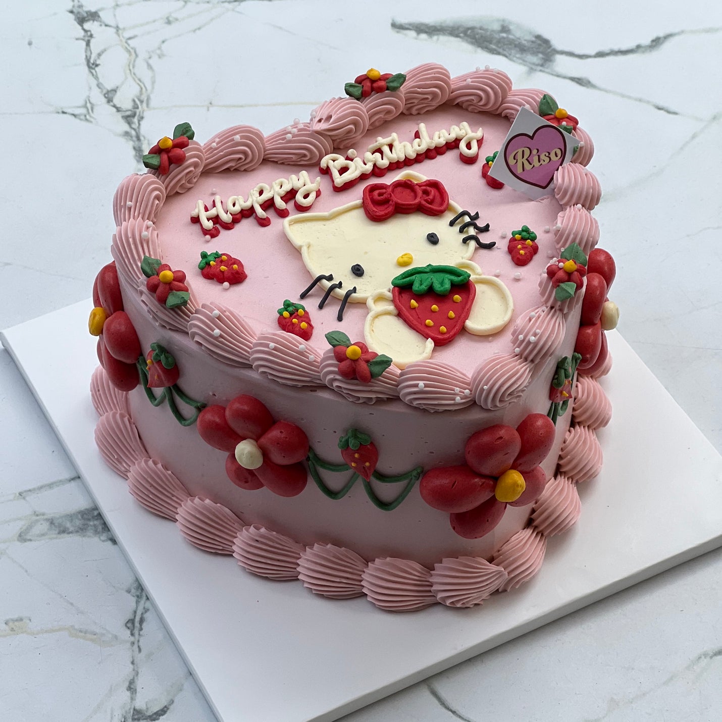 Hello Kitty Cake (Round/Heart)
