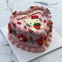 Hello Kitty Cake (Round/Heart)