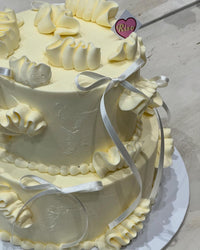 Wavy 2-3 tier Cake
