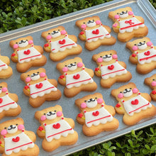 Load image into Gallery viewer, Teddy Bear Cookie (Lettering)
