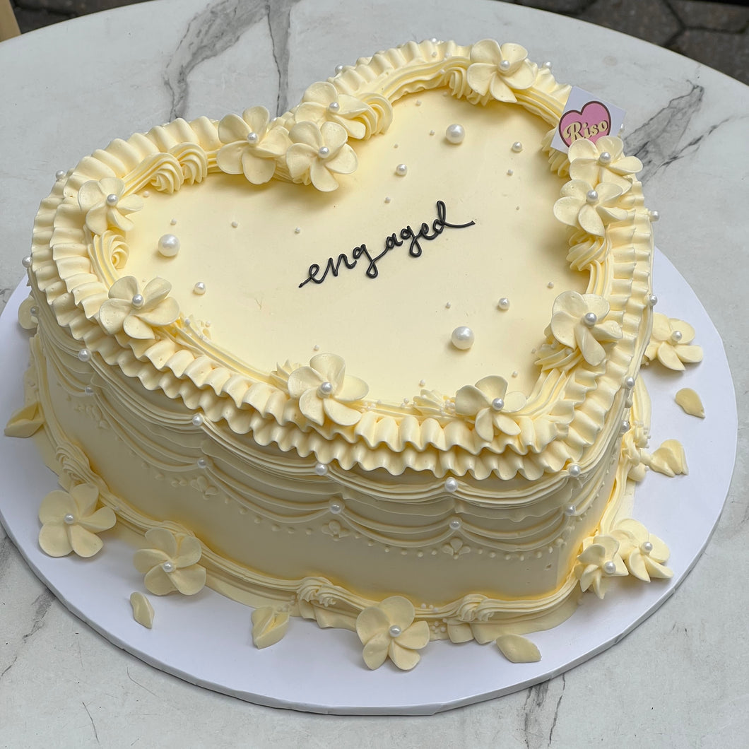 Cherry Blossom Cake (Round/Heart)