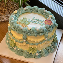 Load image into Gallery viewer, Ocean Vintage Cake (Round/Heart)
