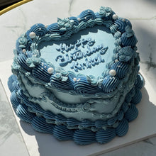 Load image into Gallery viewer, Rose Pearl Vintage Cake (Round/Heart)
