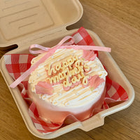 Love-Tied Lunch Box Cake