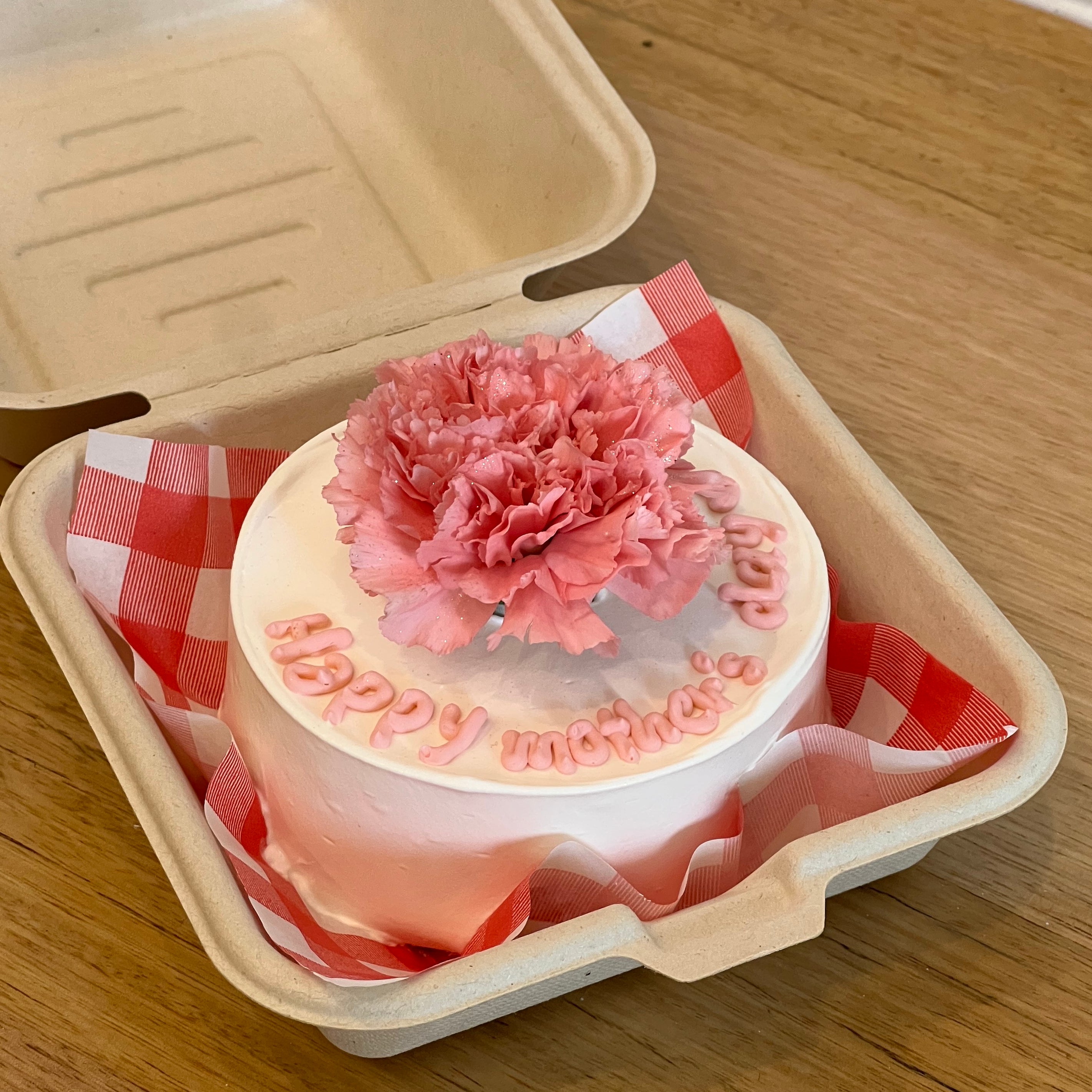Carnation Lunch Box Cake