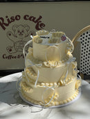 Wavy 2-3 tier Cake