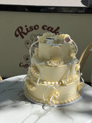 Wavy 2-3 tier Cake