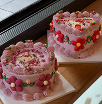 Hello Kitty Cake (Round/Heart)