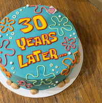 Sponge Bob Cake (Round/Heart)