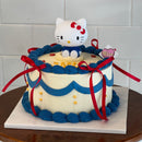 3D Hello Kitty Cake (Round/Heart)