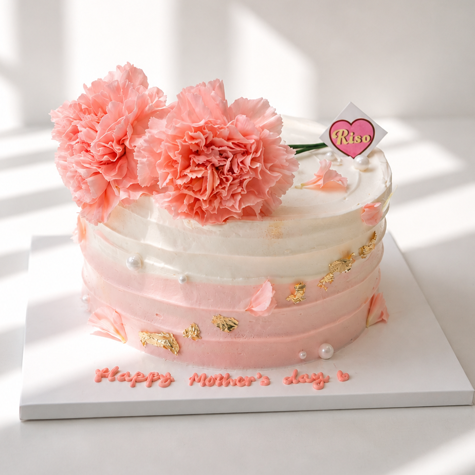 2026 Mother's Day Strawberry Fresh Cream Cake