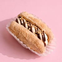 Vanilla Chocolate with Peanuts Dacquoise