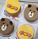 Bear Face Cake