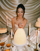 Cherry on top 2 tier Cake