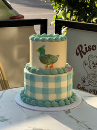 Silly Goose 2 tier Cake