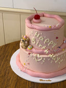Mongle Mongle 2 tier Cake