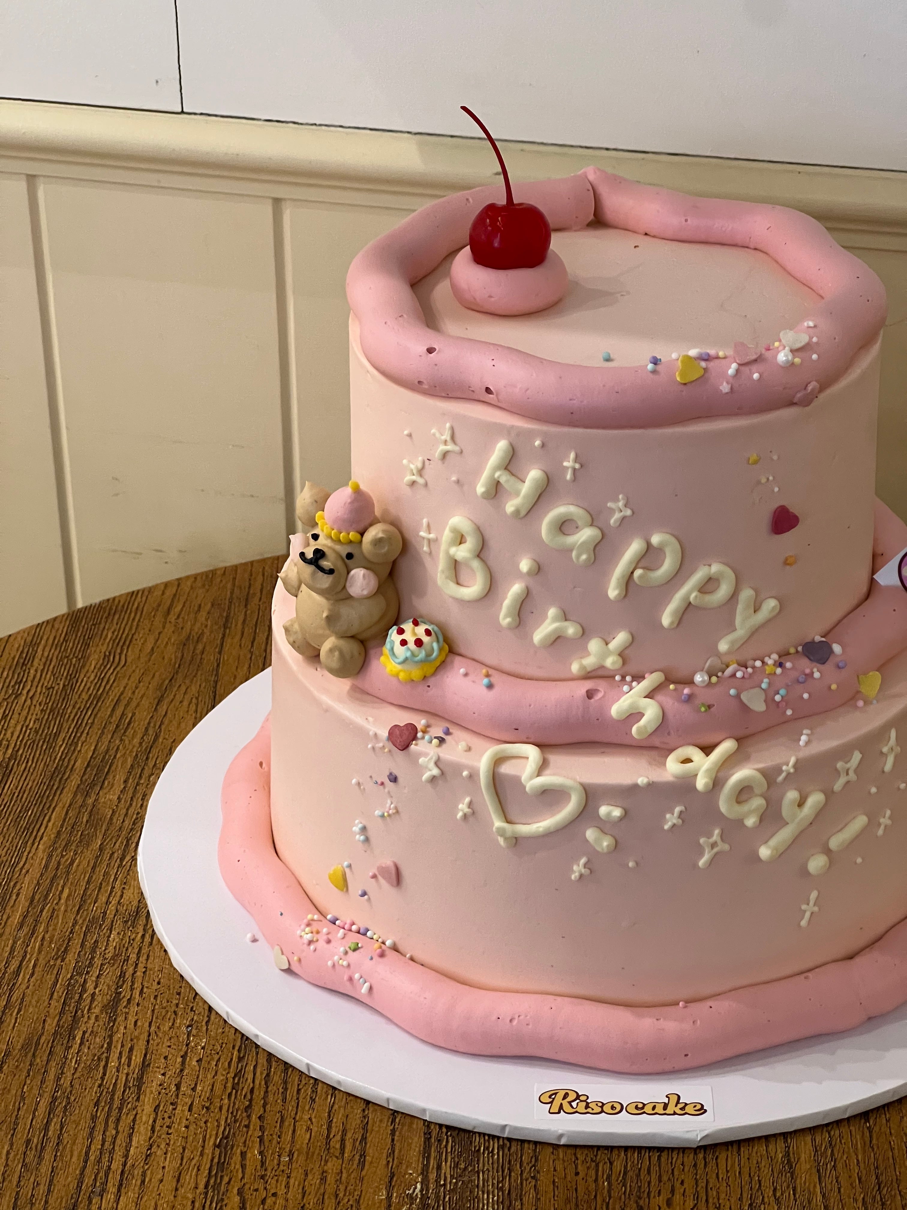 Mongle Mongle 2 tier Cake