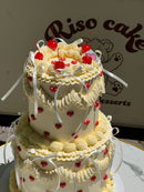 ILY 2 tier Cake