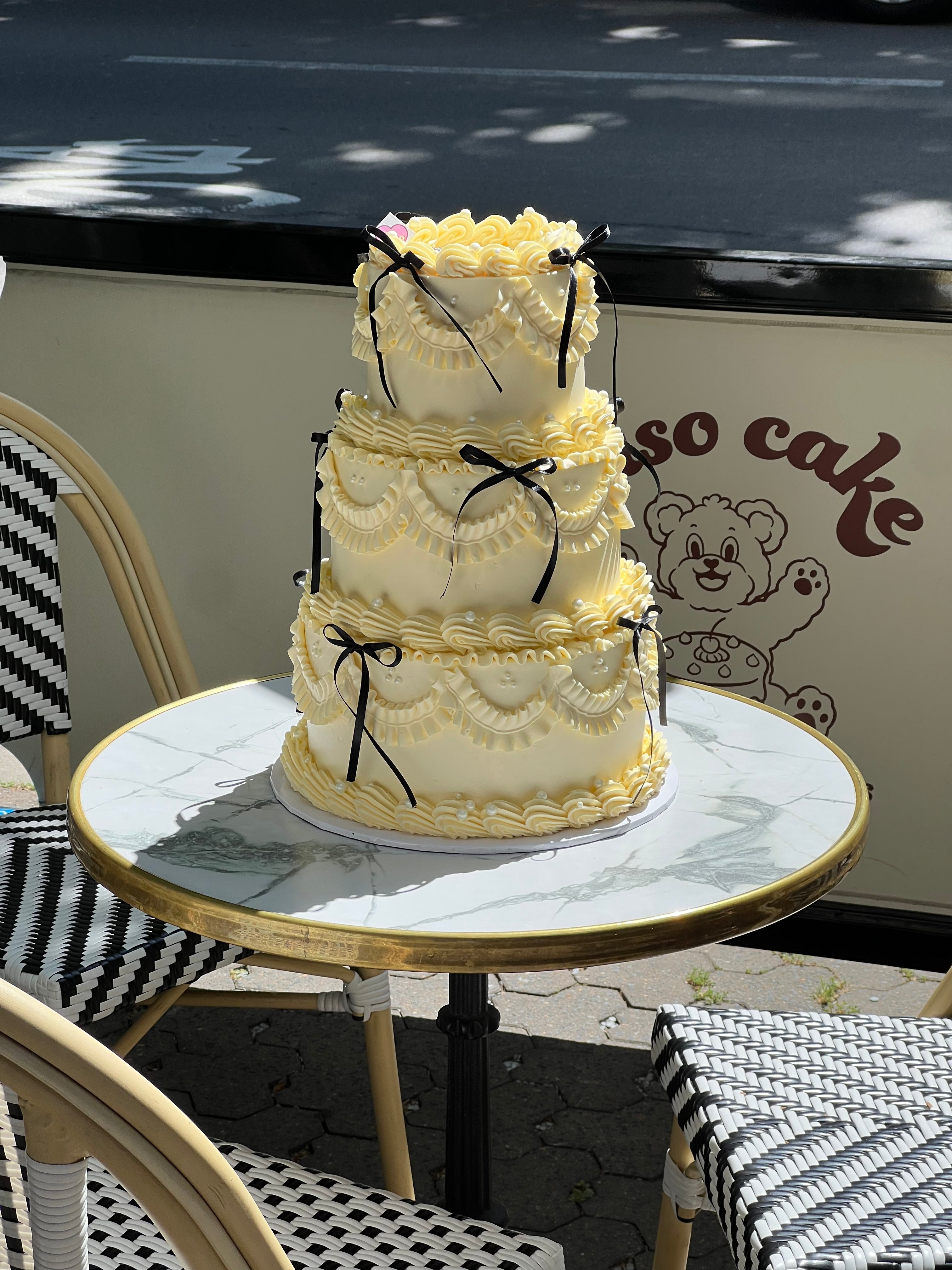 Ballet Core 3 tier Cake