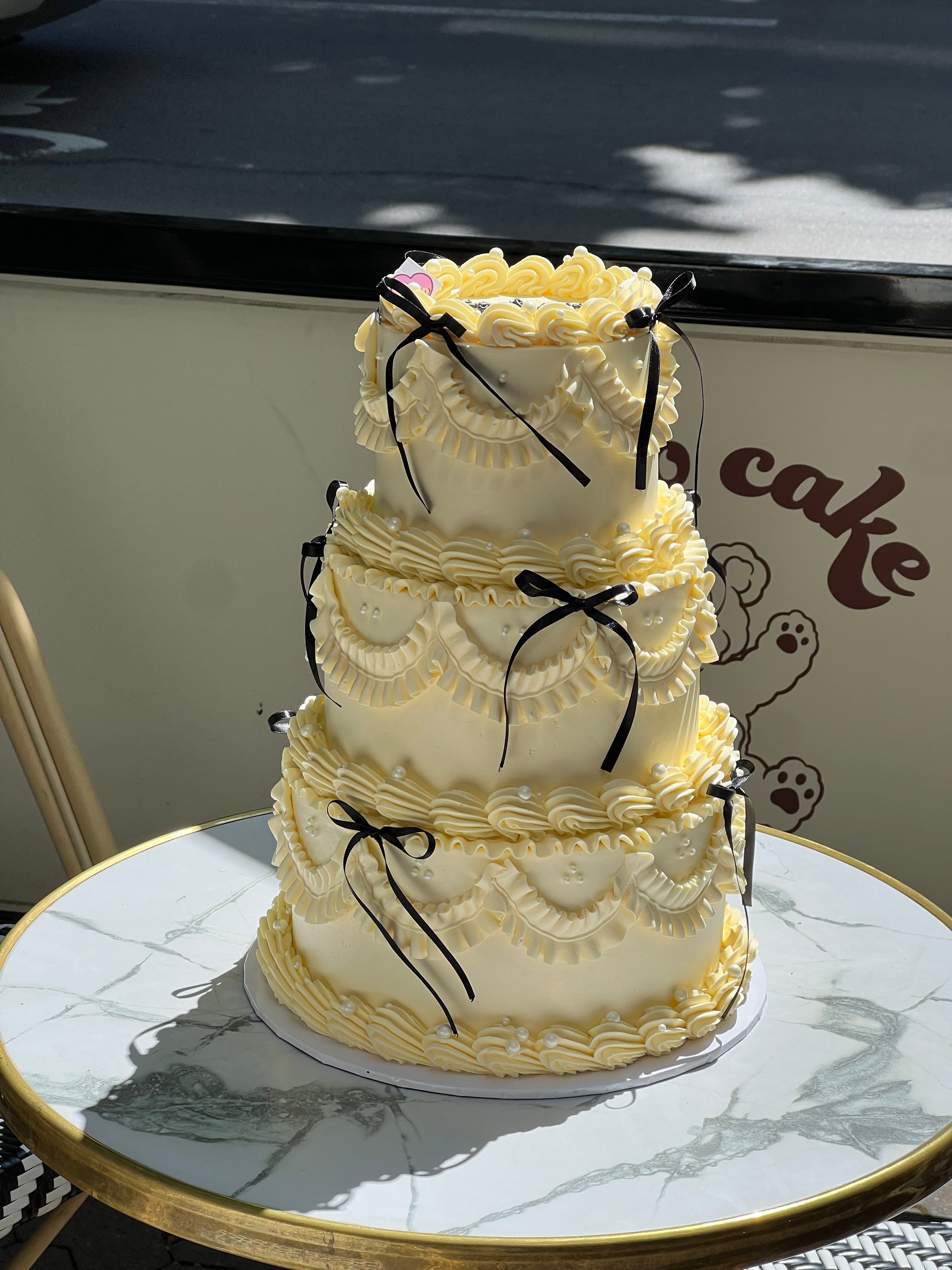 Ballet Core 3 tier Cake
