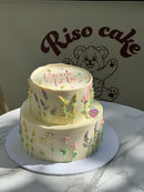 Garden Party 2 tier Cake