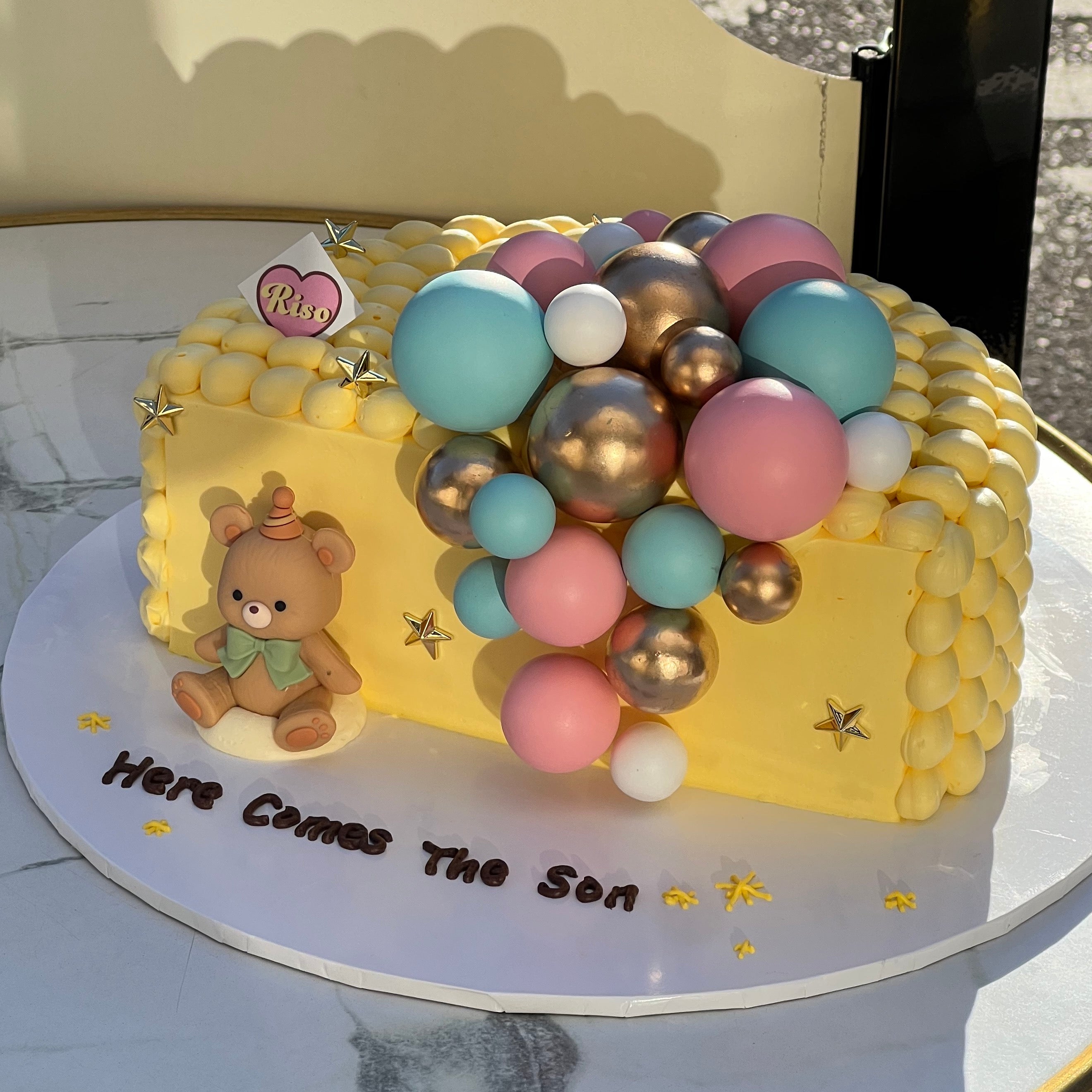 Happy 1/2 Birthday Cake