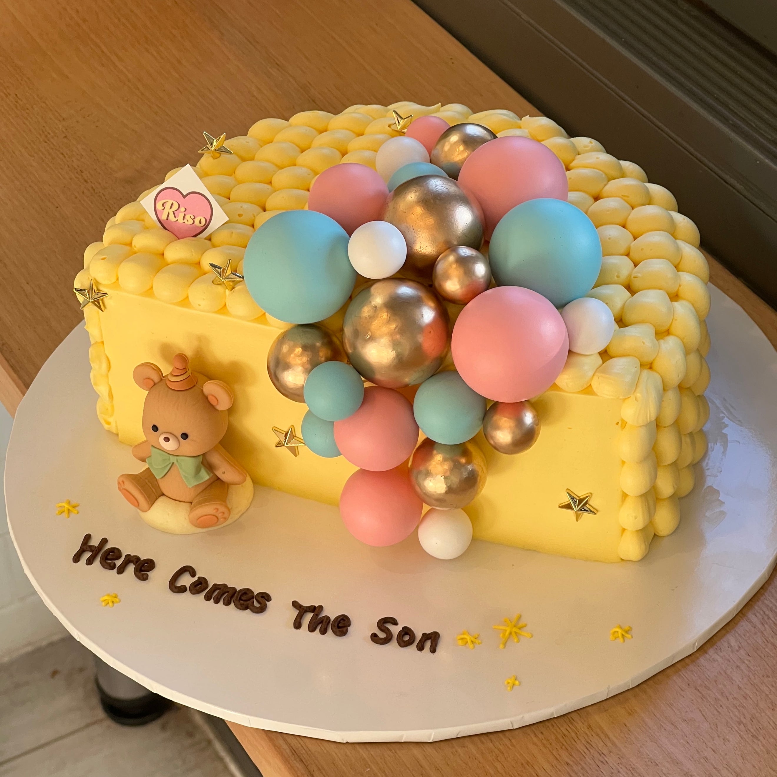 Happy 1/2 Birthday Cake