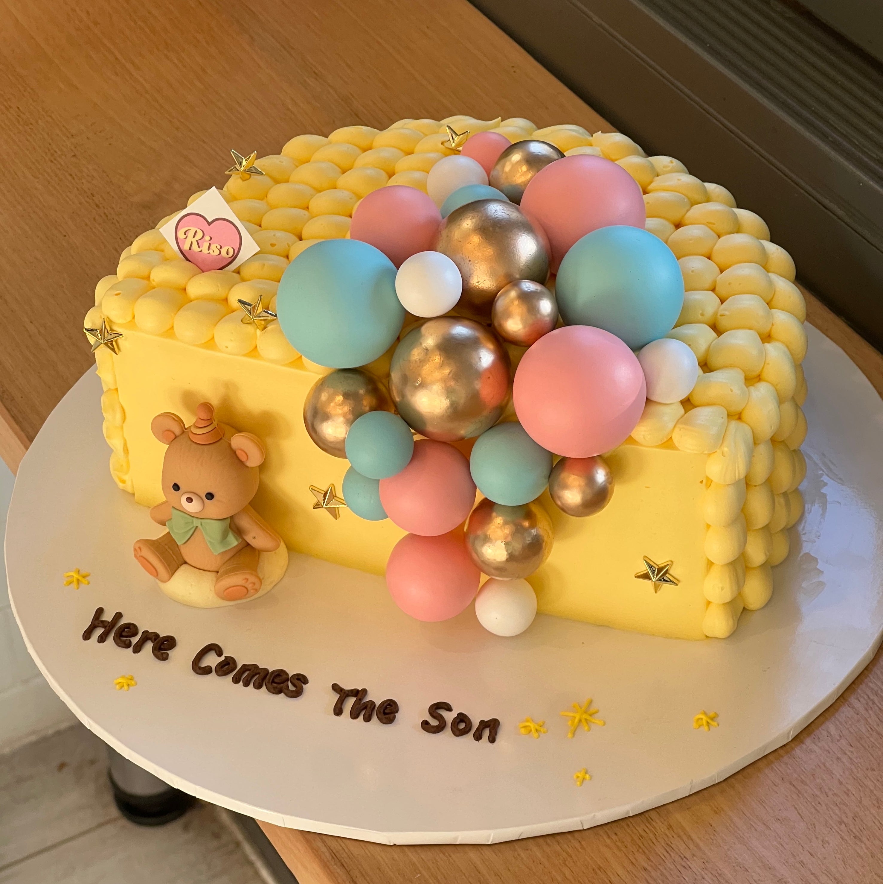 Happy 1/2 Birthday Cake