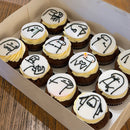 Stick Figure Cupcake