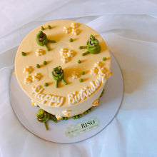 Load image into Gallery viewer, Frog Picnic Time Cake
