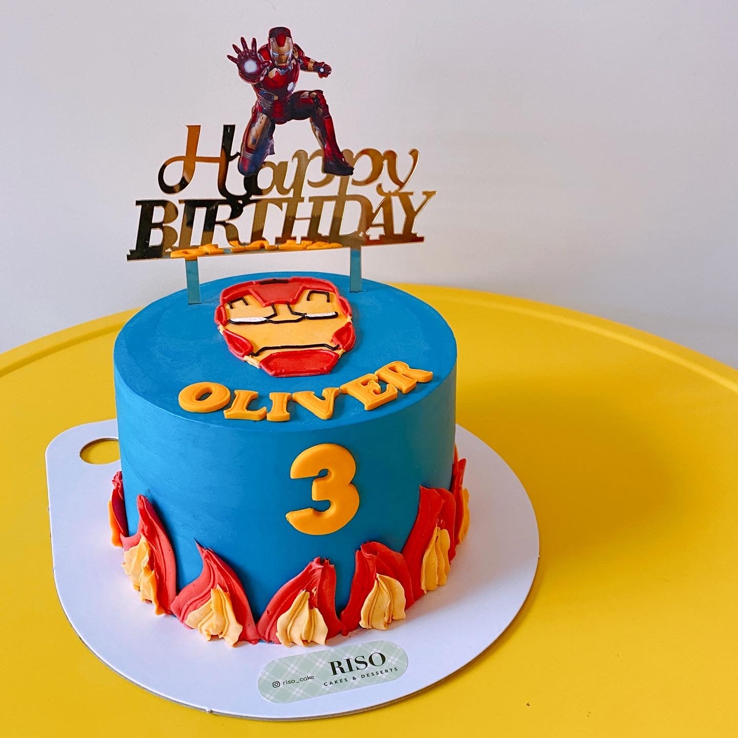 Iron Man Cake