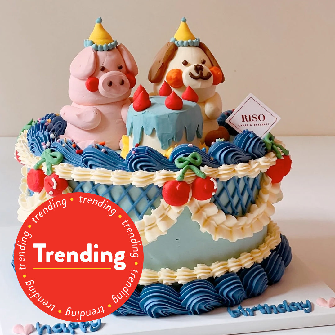 Animal Party Cake