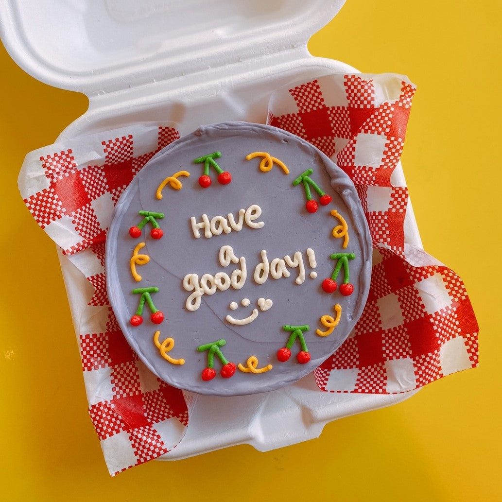 Have a good day Lunch Box Cake