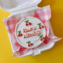 Load image into Gallery viewer, Red Cherry Lunch Box Cake
