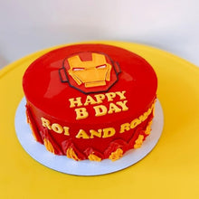 Load image into Gallery viewer, Iron Man Cake
