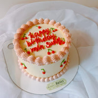 Vintage Cherry Cake