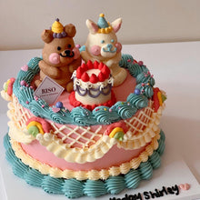 Load image into Gallery viewer, Animal Party Cake
