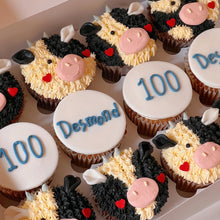 Load image into Gallery viewer, Animal X Name tag Cupcake
